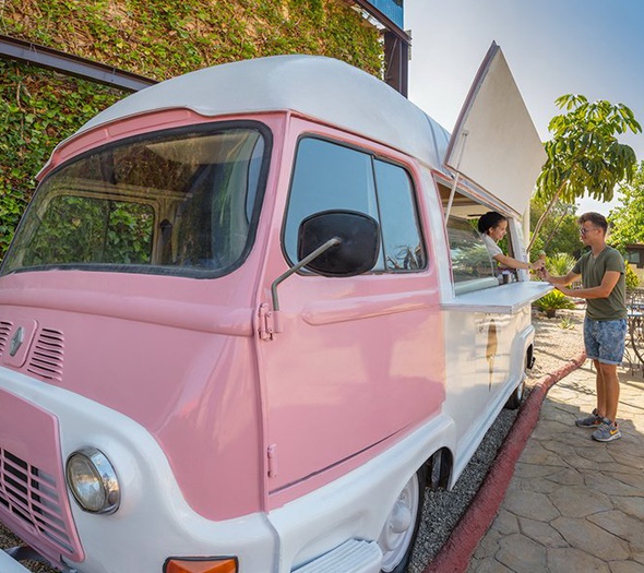 Food trucks & ice creams van Magic Robin Hood Holiday Park Alfaz del Pi