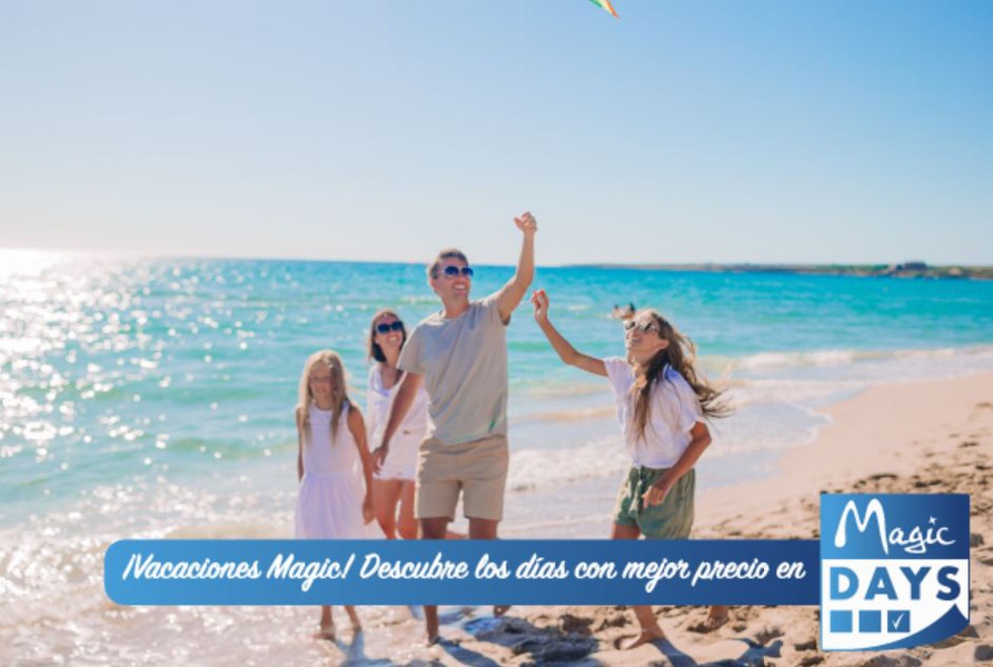 Take advantage of the special Magic Days prices! Up to -30% discount Magic Robin Hood Holiday Park Alfaz del Pi