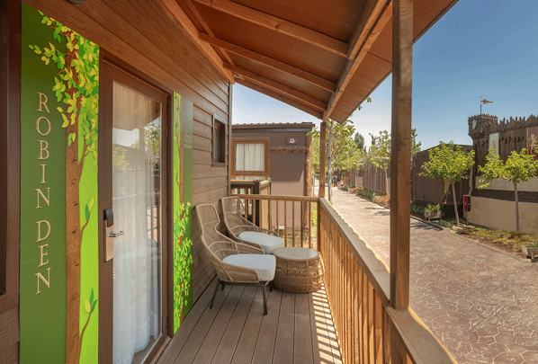 NEW ROBIN´S DEN LODGE PREMIUM Magic Robin Hood Holiday Park Alfaz del Pi NEW ROBIN´S DEN LODGE PREMIUM Magic Robin Hood Holiday Park Alfaz del Pi